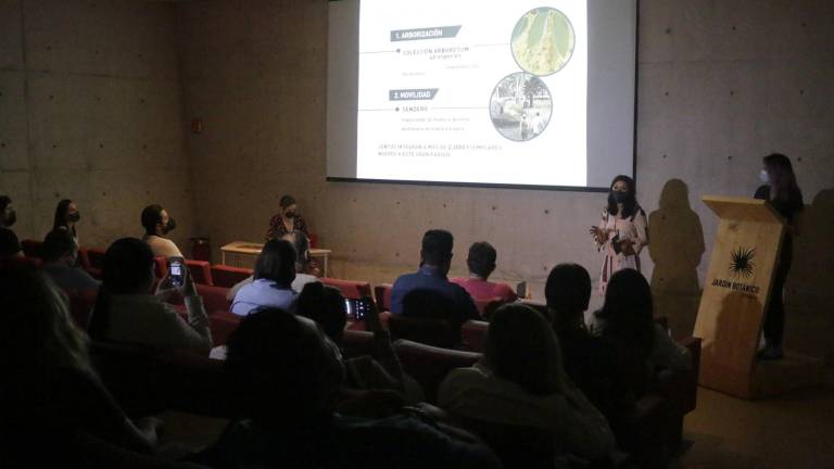 Bárbara Apodaca Cabanillas, directora de Sociedad Botánica y Zoológica de Sinaloa IAP, dio a conocer el nuevo proyecto.