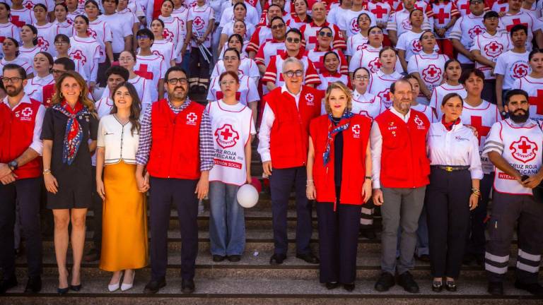 Arranque de la Colecta Anual de Cruz Roja en Sinaloa.