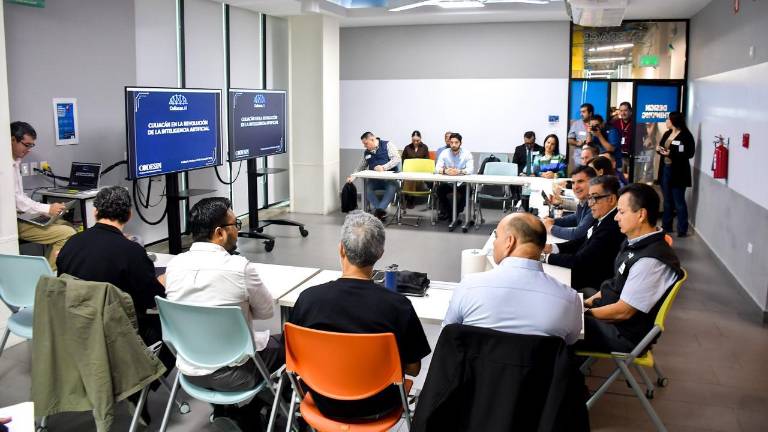 Presentación del proyecto Culiacán.IA en las instalaciones del Tec de Monterrey.