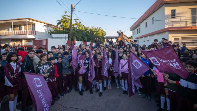 Inician obra de tramo en La Conquista, en Culiacán que mejorará acceso a la secundaria ETI 22