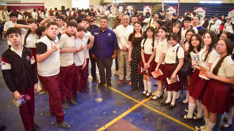 El evento logró reunir a fuerzas de seguridad, instituciones educativas y dependencias de los tres niveles de gobierno.