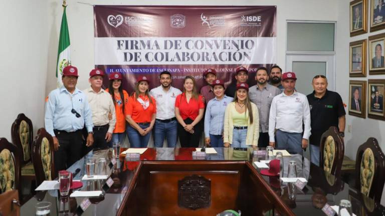 Isde y Ayuntamiento de Escuinapa firman Convenio de Colaboración deportiva
