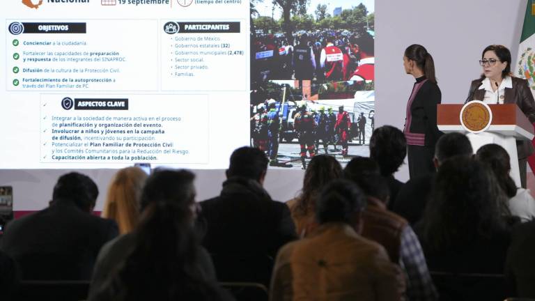 El próximo sábado 19 de septiembre habrá un simulacro nacional.