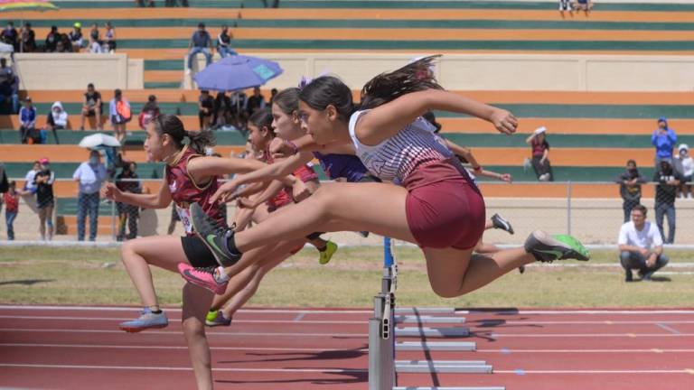 Sinaloa tiene jornada de 17 medallas en Macro Regional de atletismo