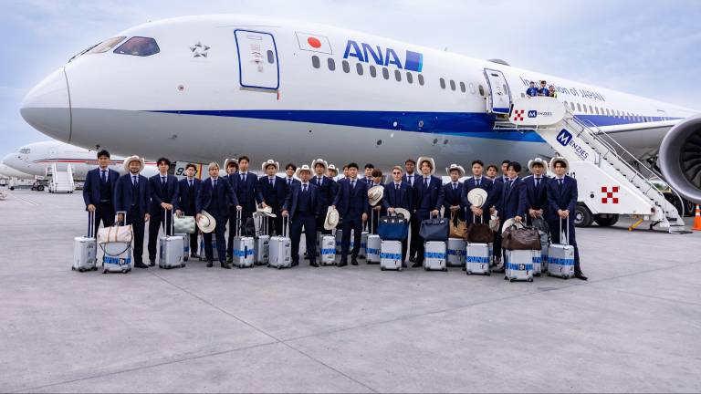 La Selección de Japón ya se encuentra en Monterrey, para disputar la fase de grupos de la Copa del Mundo.