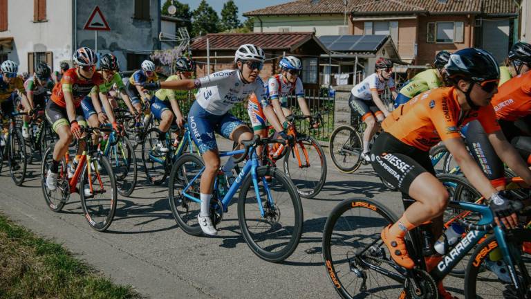 Los ciclistas de A.R Monex Cycling Team tuvieron mucha actividad en Italia.