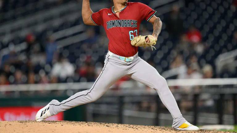 Justin Martínez está de regreso con los Diamondbacks.