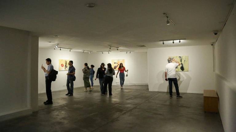 La exposición colectiva ‘Caldo Tlalpeño se inauguró en la Galería de Arte Antonio López Sáenz.