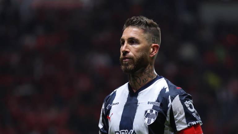 Sergio Ramos jugó ante Toluca su último partido en Rayados.