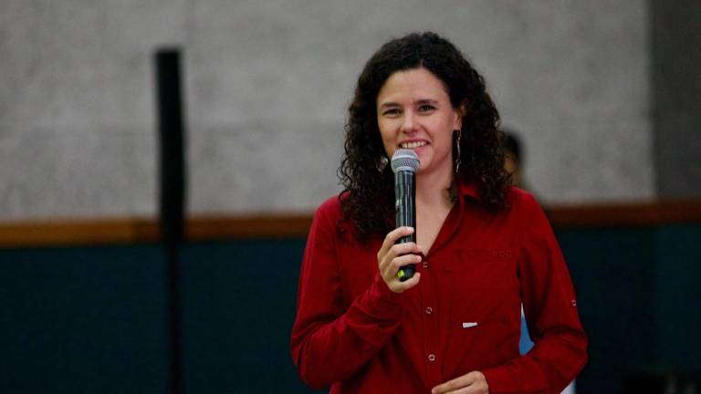 Luisa María Alcalde Luján, presidenta de Morena.