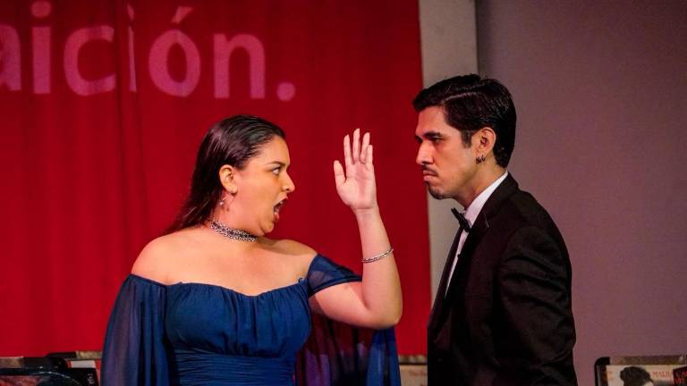 La soprano Vanessa Gama y el bajo José Miguel Valenzuela.