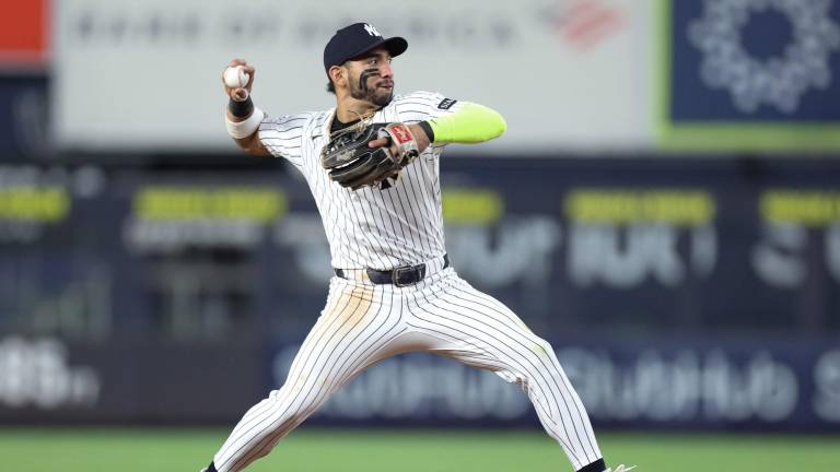 José Caballero estará al menos 10 días fuera de acción con los Yanquis.