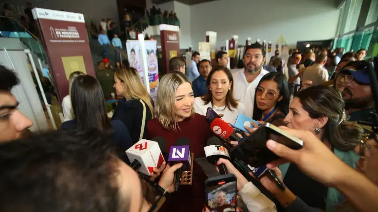 La Alcaldesa de Mazatlán Estrella Palacios Domínguez afirma que la seguridad para Carnaval está garantizada.