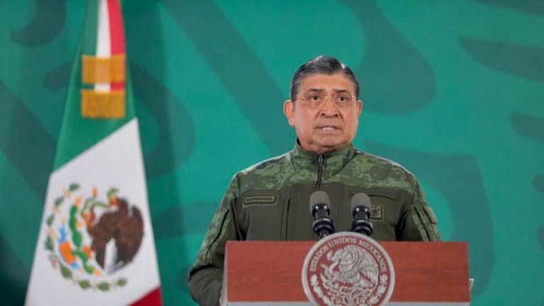 General Luis Cresencio Sandoval, Secretario de la Defensa Nacional.