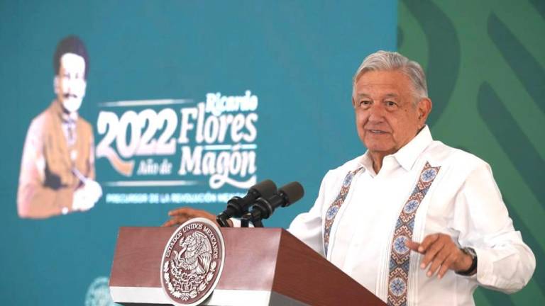 Andrés Manuel López Obrador en la conferencia matutina desde Campeche.