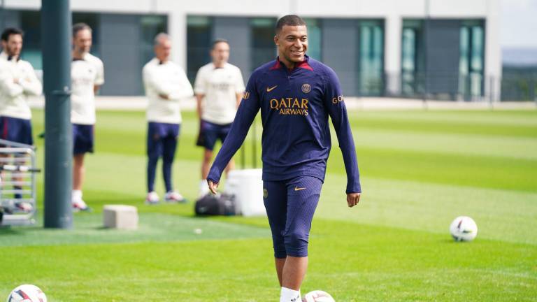 Kylian Mbappé se reintegra al entrenamiento del París Saint-Germain