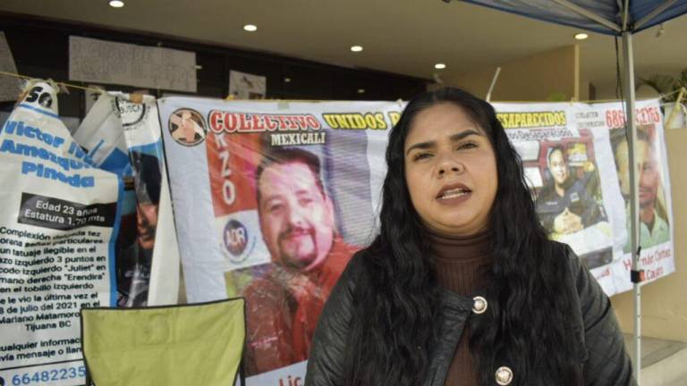 Angelita Meraz León buscaba a su hermano desaparecido desde 2018.
