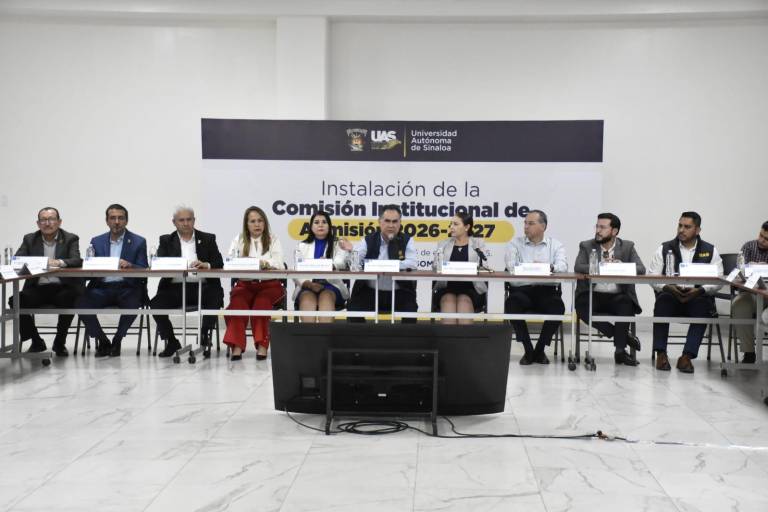 Tras instalar la Comisión Institucional de Admisión, el Rector Jesús Madueña anuncia el Proceso de Preinscripción para el ciclo 2026-2027; se refrendará la cobertura universal