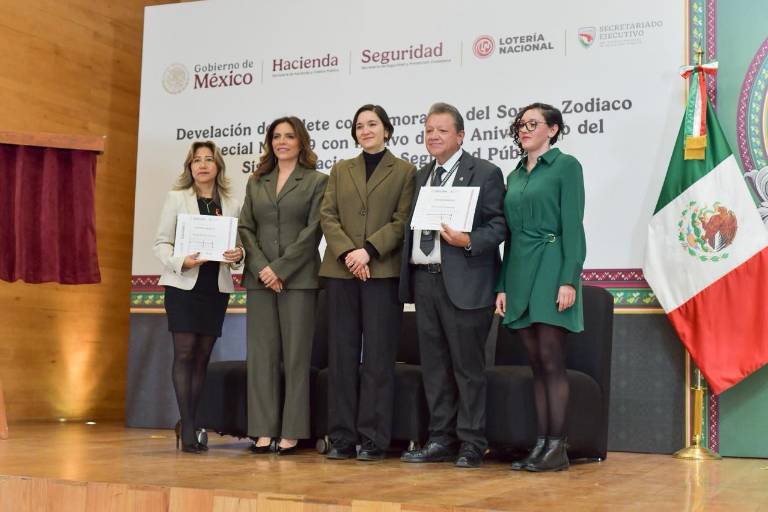 Lotería Nacional lanza billete para conmemorar 30 años del SNSP