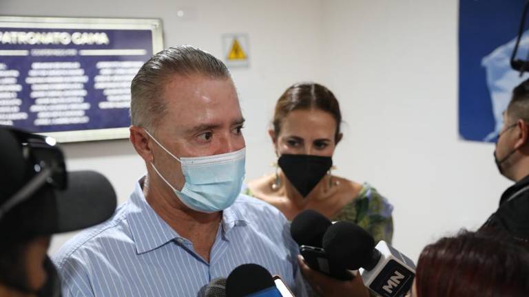 El Gobernador Quirino Ordaz Coppel.