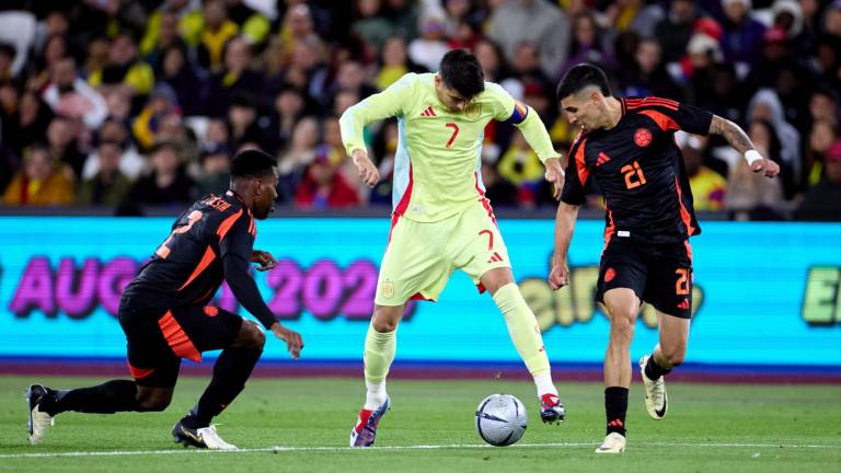 Colombia derrota a España en amistoso