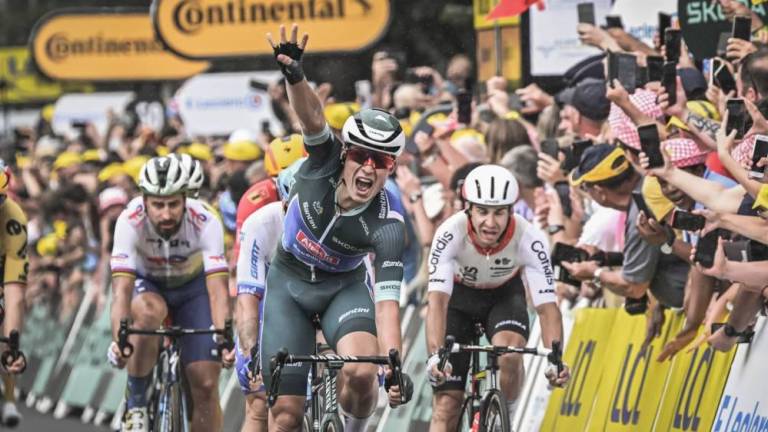 Philipsen confirma su superioridad en el sprint en el Tour de Francia