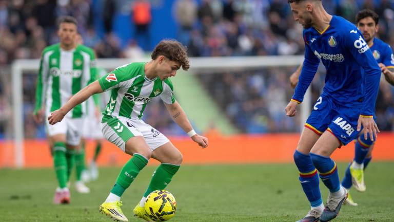 El Betis cae 2-0 ante el Getafe.