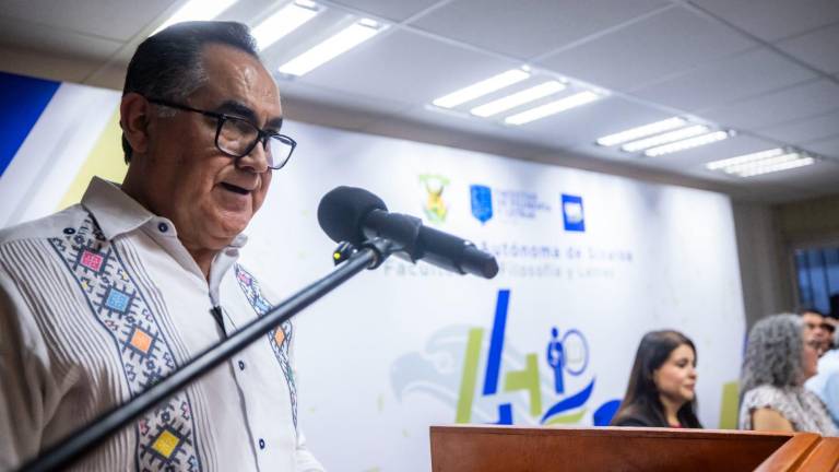 Jesús Madueña Molina, Rector de la UAS, comentó de los recursos que se necesitan para cerrar el año.