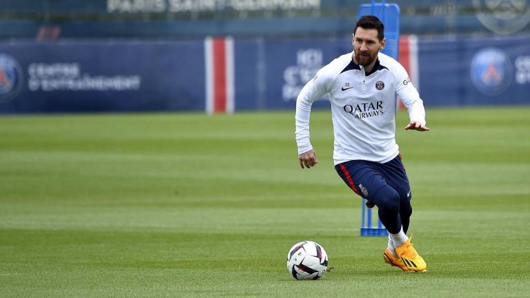 Que Lionel Messi ha trabajado con ganas y determinación, dice su DT.