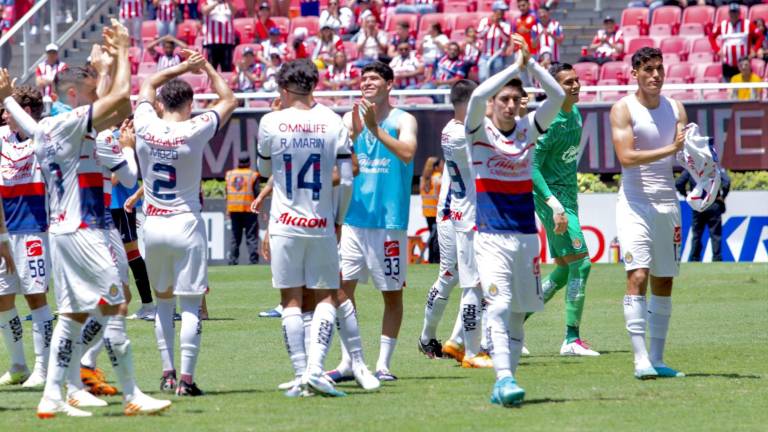 Chivas del Guadalajara tomará el receso del Apertura 2023 de la Liga MX como líder tras tres jornadas disputadas.