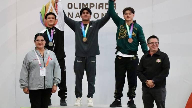 Aaron Ibarra subió a lo más alto del podio en la gimnasia de la Olimpiada Nacional.