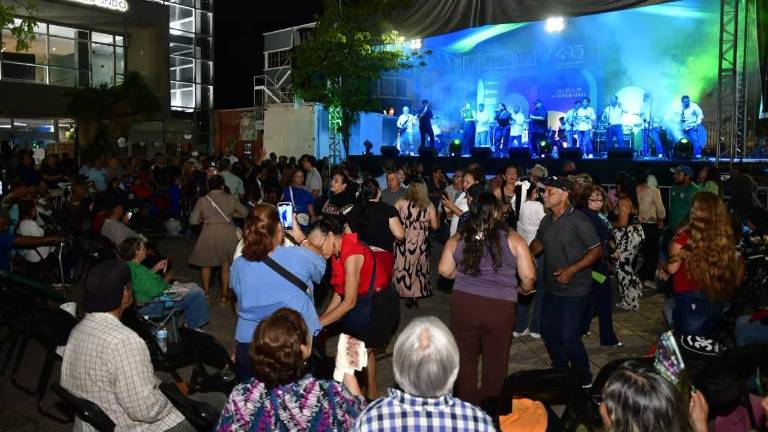 Uno de los eventos en el Centro de Culiacán con motivo de las actividades del 495 aniversario de la fundación de la ciudad.