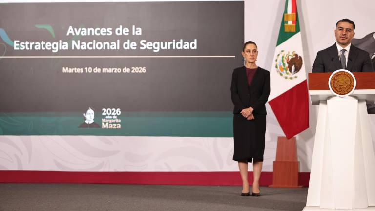 El Secretario de Seguridad Omar García Harfuch habla de detenciones ligadas al Cártel de Sinaloa.