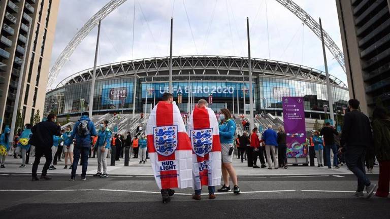 Más de 60 mil aficionados asistirán a la final de la Eurocopa en el Wembley