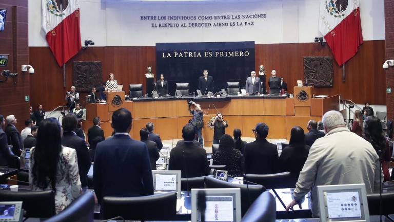 El Senado de la República se alista para la toma de protesta de nuevos integrantes del Poder Judicial en medio de confrontaciones.