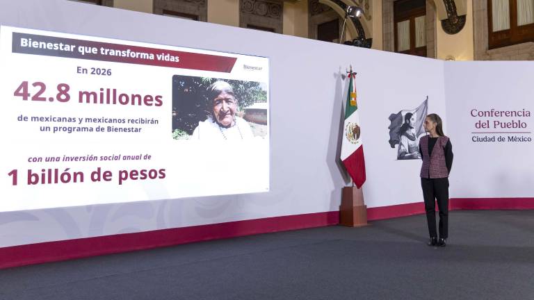 La Presidenta Claudia Sheinbaum Pardo descartó que para el próximo año haya nuevos programas del Bienestar.