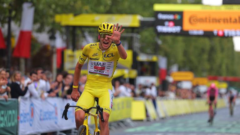 Tadej Pogacar no corre la Vuelta a España desde 2019.