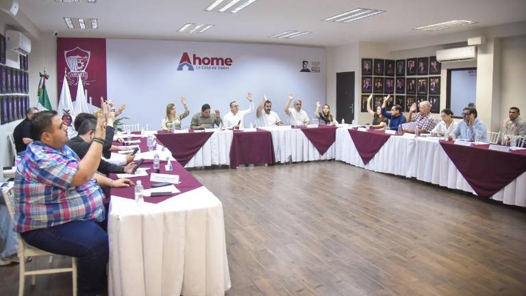 Sesión del subcomité de Desarrollo Social del Gobierno de Ahome.