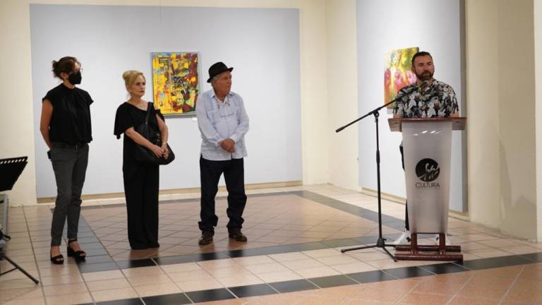 José Ángel Tostado Quevedo, director general del Instituto Municipal de Cultura, Turismo y Arte de Mazatlán, expresó unas palabras de bienvenida a los presentes.