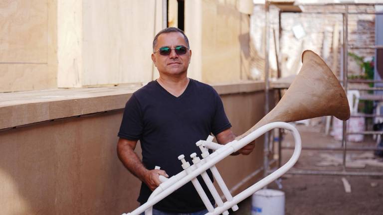 El carro alegórico “Cucurrucú Paloma” es creación de NICATO para el Carnaval Internacional Mazatlán 2026 “Arriba la Tambora”, empresa bajo la dirección de Carlo Magno Quevedo.