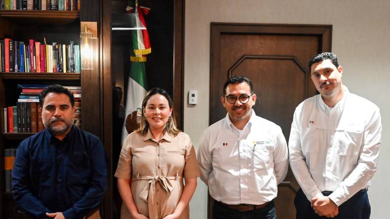 Directivos de la CFE se reunieron con Yeraldine Bonilla para atender inconformidades por tarifas eléctricas en Sinaloa.