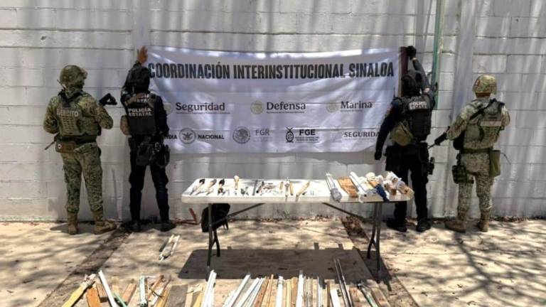 Elementos de seguridad realizaron una revisión en el Centro de Internamiento para Adolescentes en Culiacán, donde localizaron los objetos.