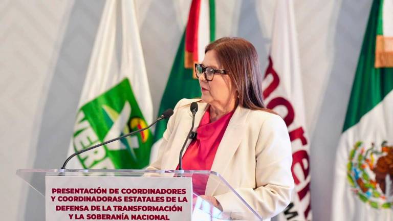 Imelda Castro Castro cuestionó que Enrique Inzunza Cázarez continúe en el cargo de senador.