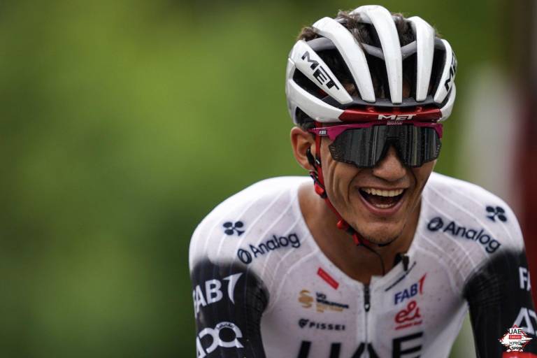 Isaac del Toro cede la gloria a Arrieta en Ordizia y suma su tercer podio europeo del mes