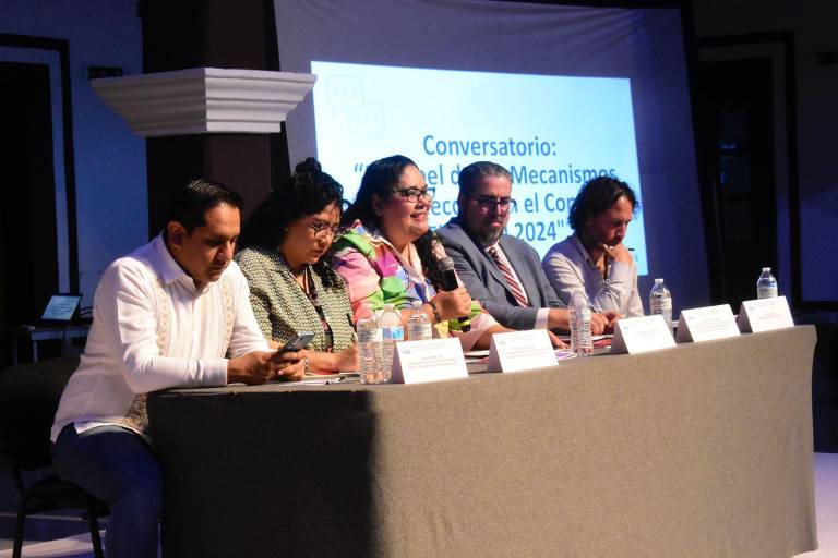 Informar sobre mecanismos de protección, estrategia para dar seguridad a periodistas, plantean en conversatorio