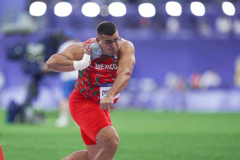Mexicano Uziel Muñoz avanza a la final de impulso de bala en París 2024