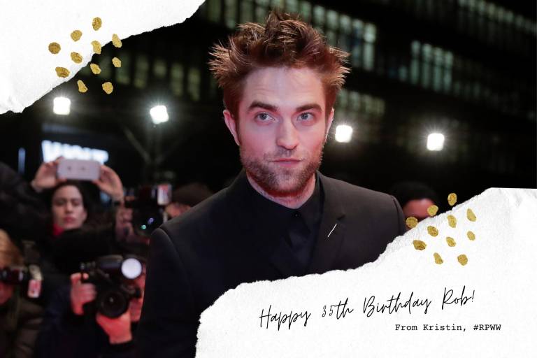 Cumple Robert Pattinson 35 años