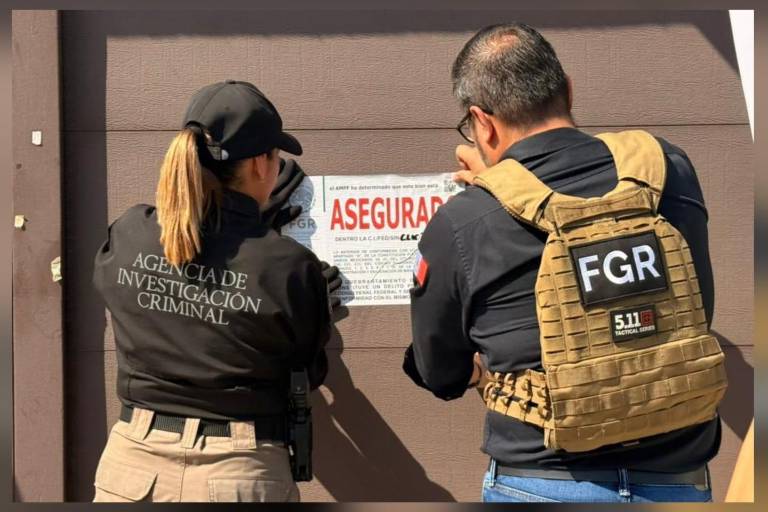 FGR asegura casa, vehículo y armamento tras cateo en Culiacán