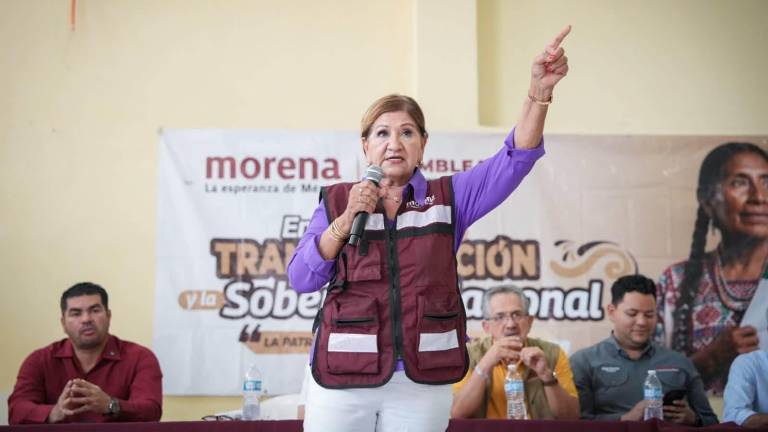 Tere Guerra Ochoa felicitó a Imelda Castro Castro tras ser designada coordinadora de Morena en Sinaloa.