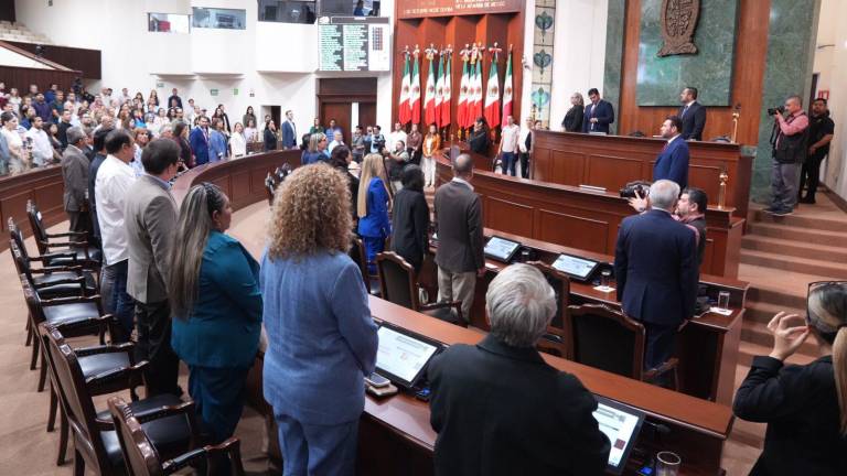 Arranque del período ordinario de sesiones del Congreso de Sinaloa.
